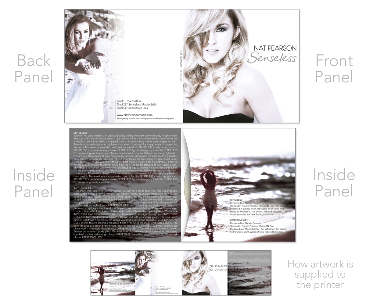 CD Cover Design by David for this project | Design #1824517