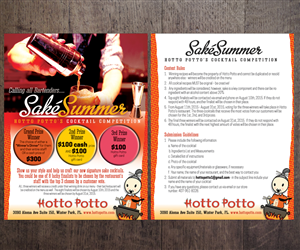 Flyer Design by see why for Hotto Potto | Design: #6577614