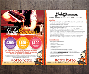 Restaurant Needs a Flyer Design for a Cocktail Competition | Flyer-Design von see why