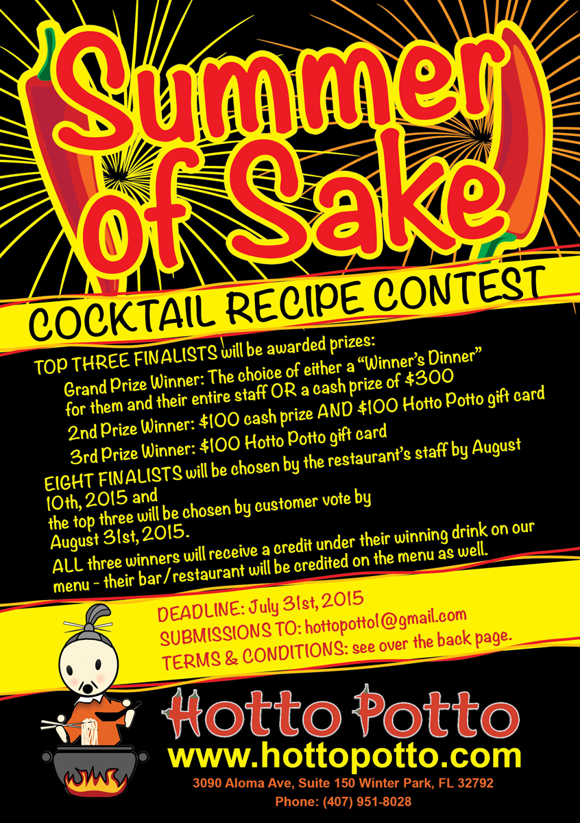 Flyer Design by Katyas Art and Design for Hotto Potto | Design #6615127