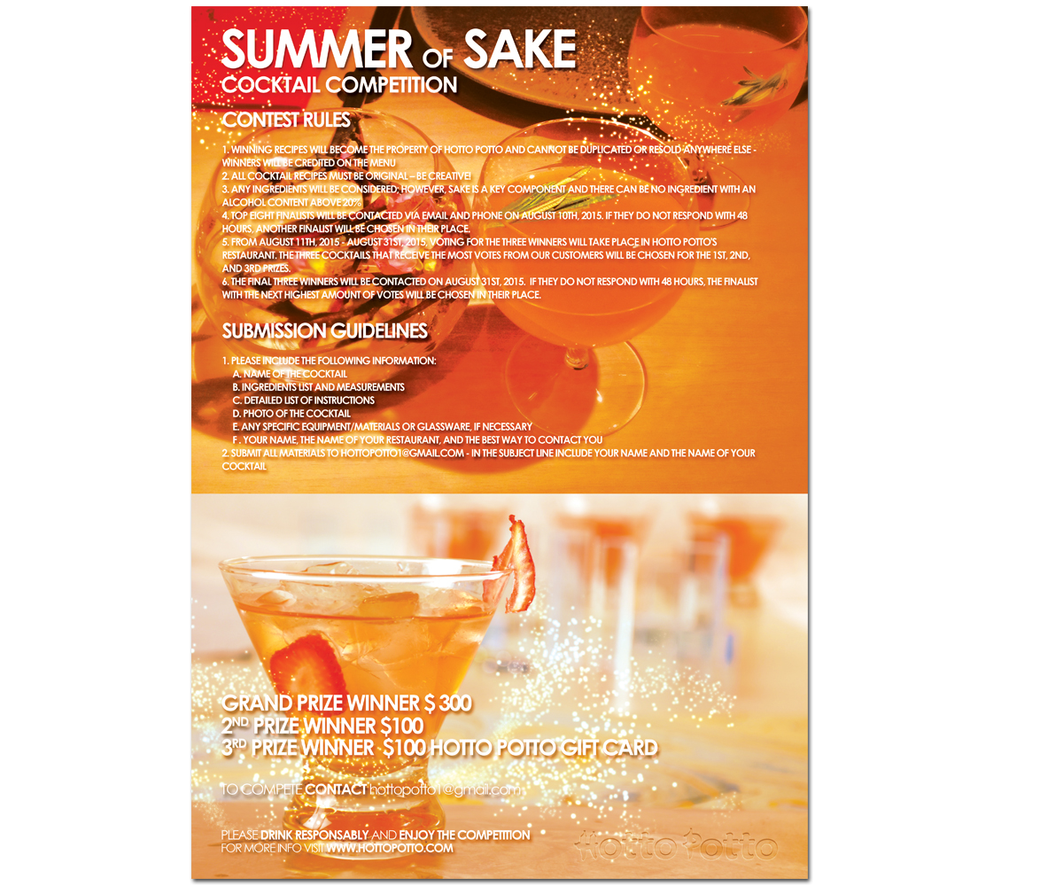 Flyer Design by Creative_Sinapsi for Hotto Potto | Design #6583556