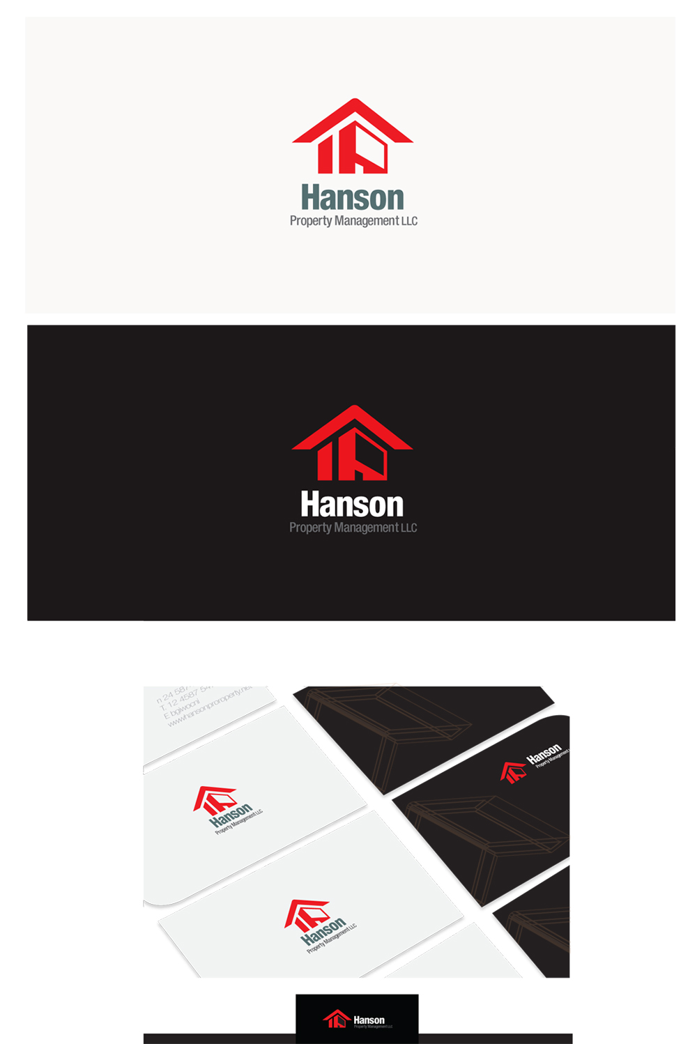 Logo Design by CanDoDesign for Hanson Property Management LLC | Design #6580312
