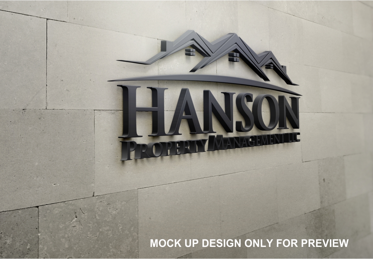 Diseño de Logo por Liyana para Hanson Property Management LLC | Diseño #6579643