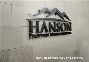 Diseño de Logo por Liyana para Hanson Property Management LLC | Diseño: #6579643
