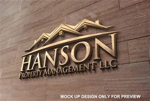 Diseño de Logo por Liyana para Hanson Property Management LLC | Diseño: #6579702