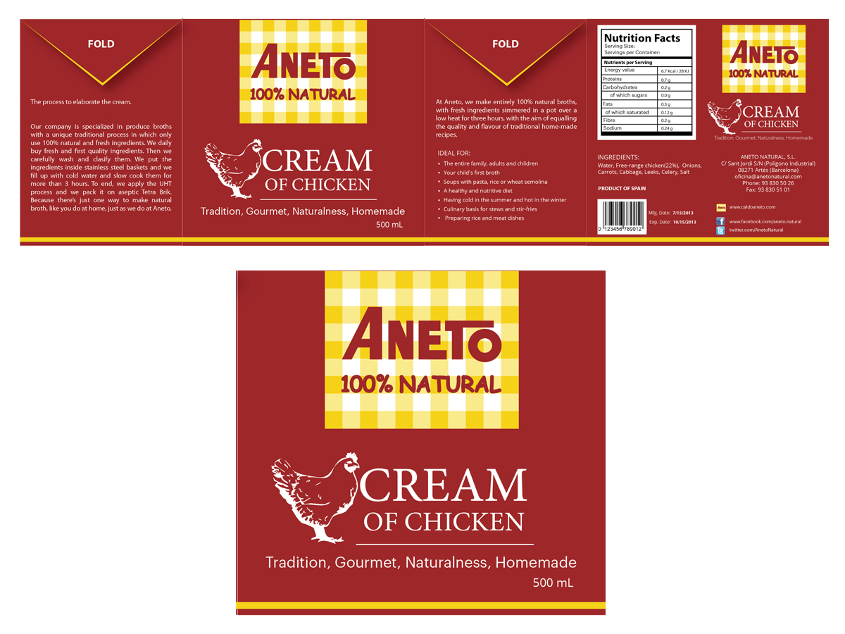 Packaging Design by Sucre for JR | Design #1931081