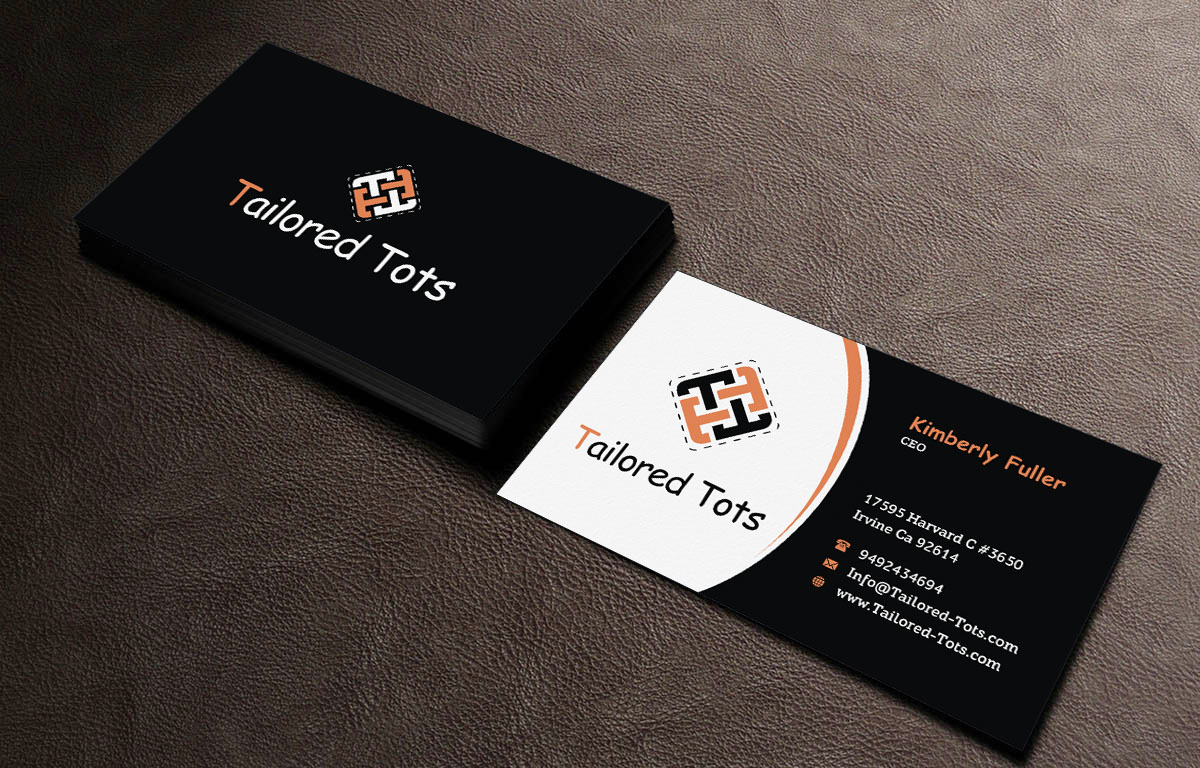 Business Card Design by INDIAN_Ashok for Tailored Tots | Design #6572675