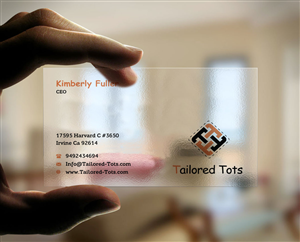Business Card Design by INDIAN_Ashok for Tailored Tots | Design: #6572679
