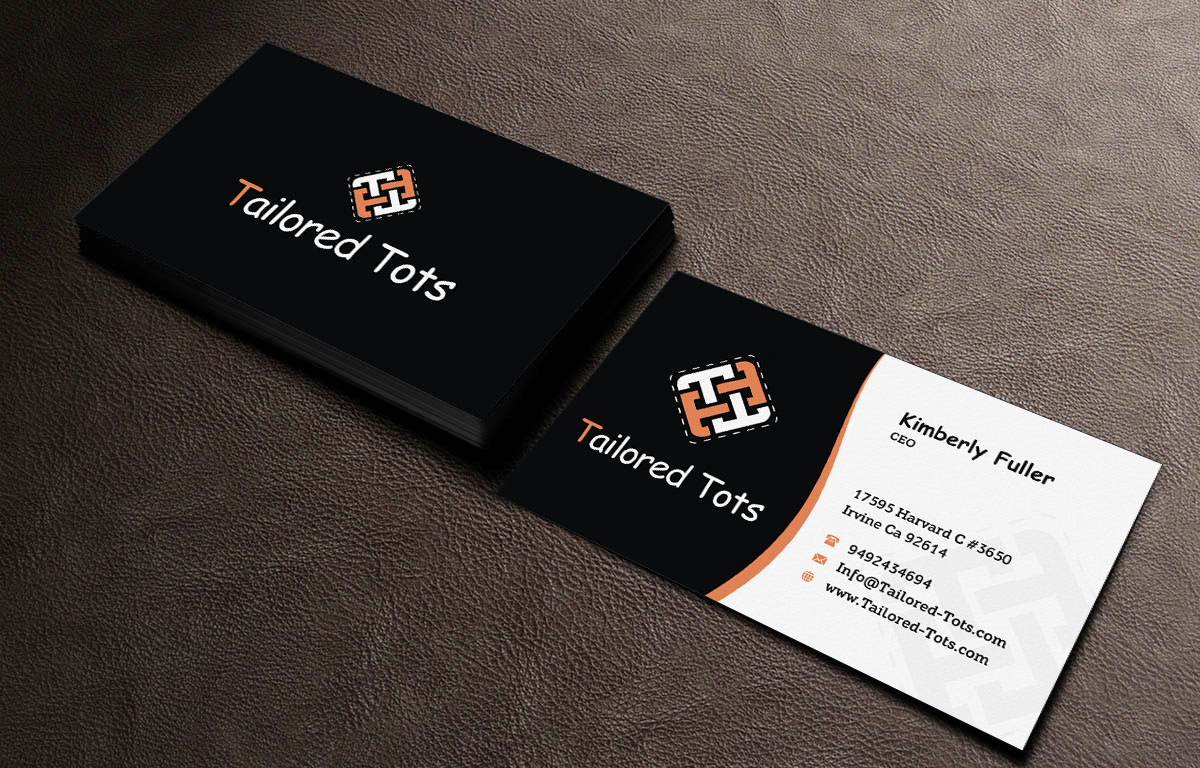 Business Card Design by INDIAN_Ashok for Tailored Tots | Design #6572681