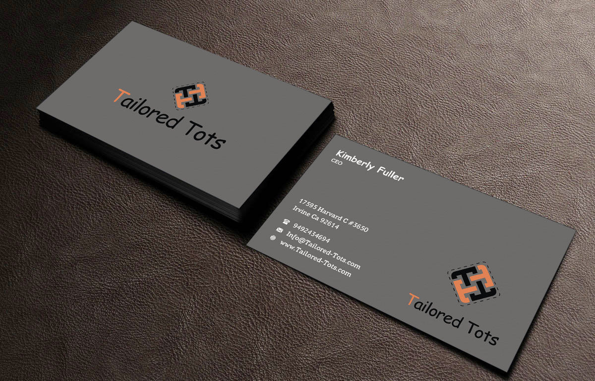 Business Card Design by INDIAN_Ashok for Tailored Tots | Design #6572696