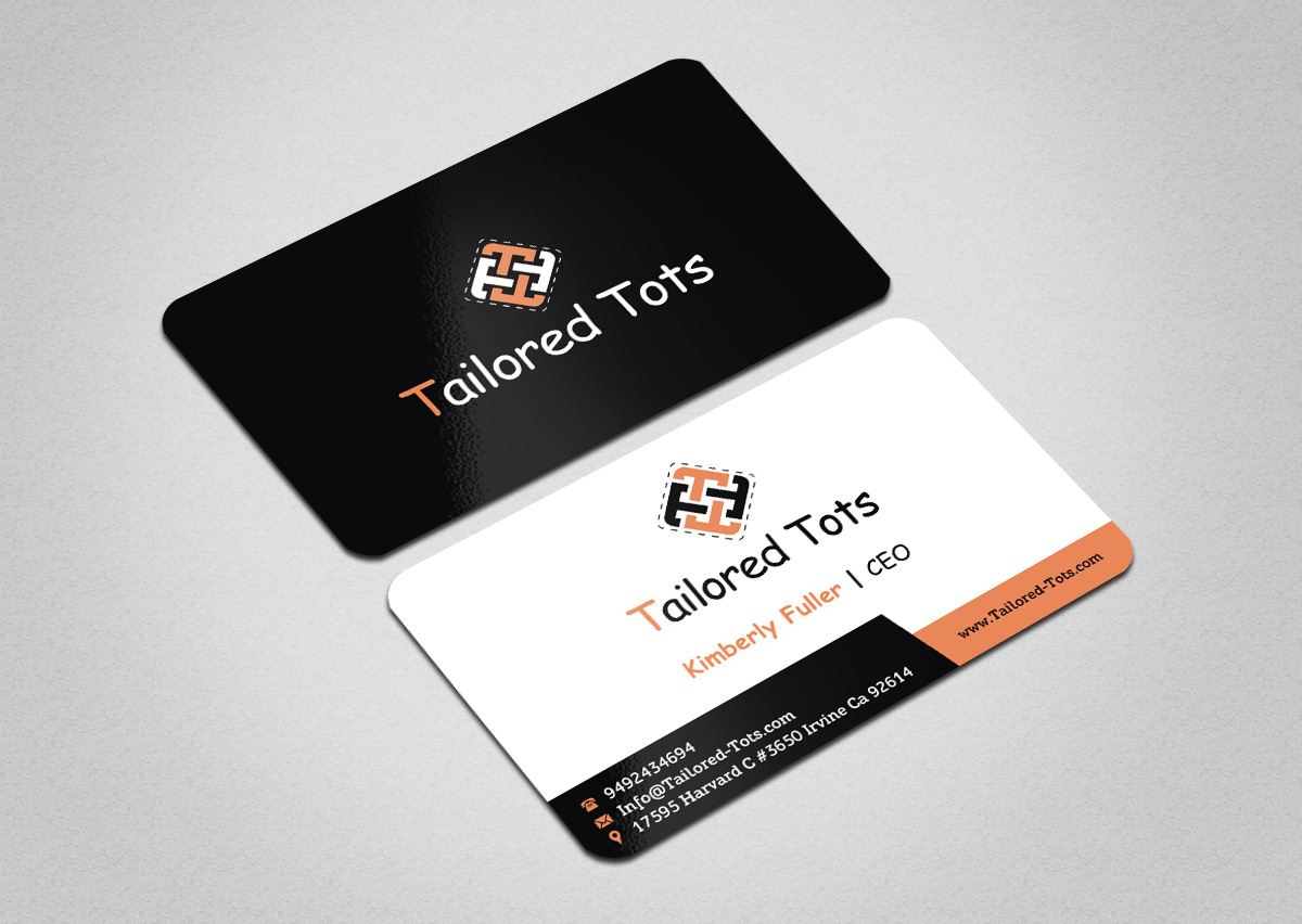 Business Card Design by INDIAN_Ashok for Tailored Tots | Design #6572712