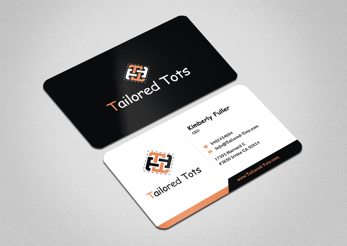 Business Card Design by INDIAN_Ashok for Tailored Tots | Design #6572714