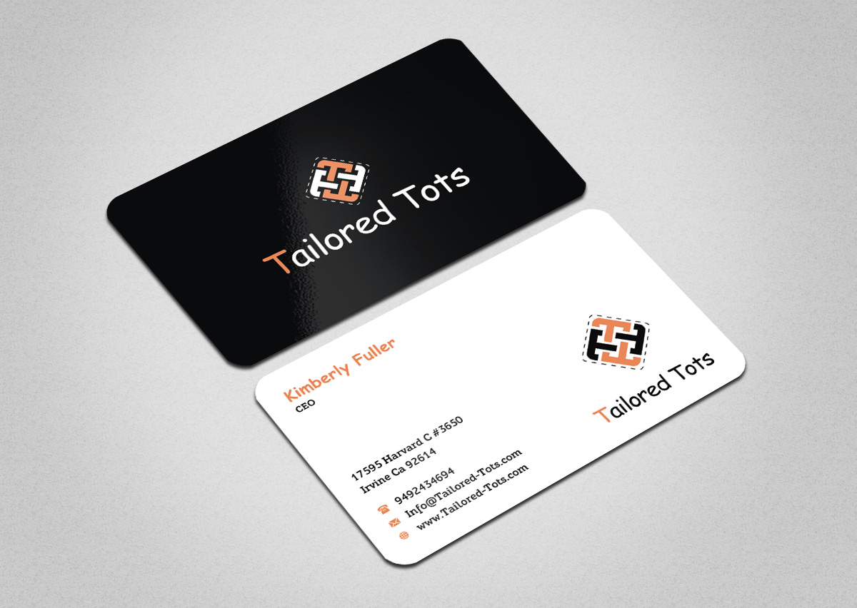 Business Card Design by INDIAN_Ashok for Tailored Tots | Design #6572723