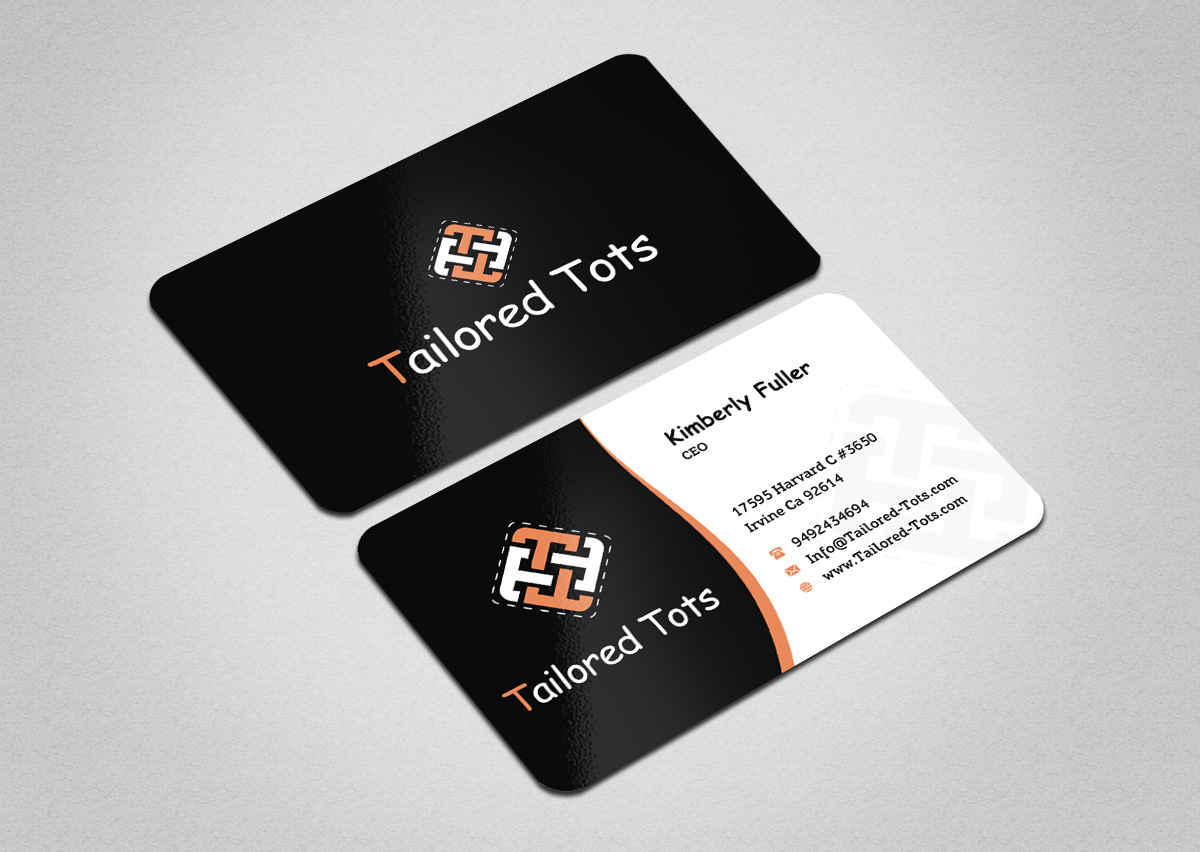 Business Card Design by INDIAN_Ashok for Tailored Tots | Design #6572726