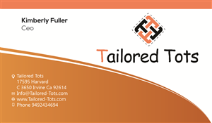 Business Card Design by ismaths for Tailored Tots | Design #6573387