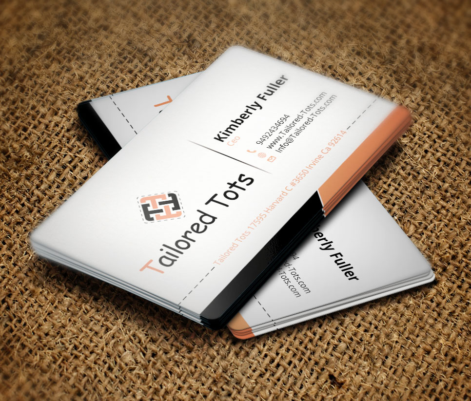 Business Card Design by Verified artistry (Design garden) for Tailored Tots | Design #6582892