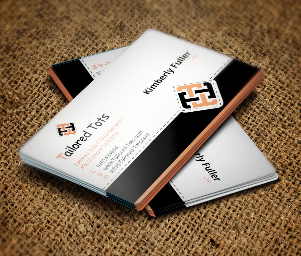 Business Card Design by Verified artistry (Design garden) for Tailored Tots | Design #6582917