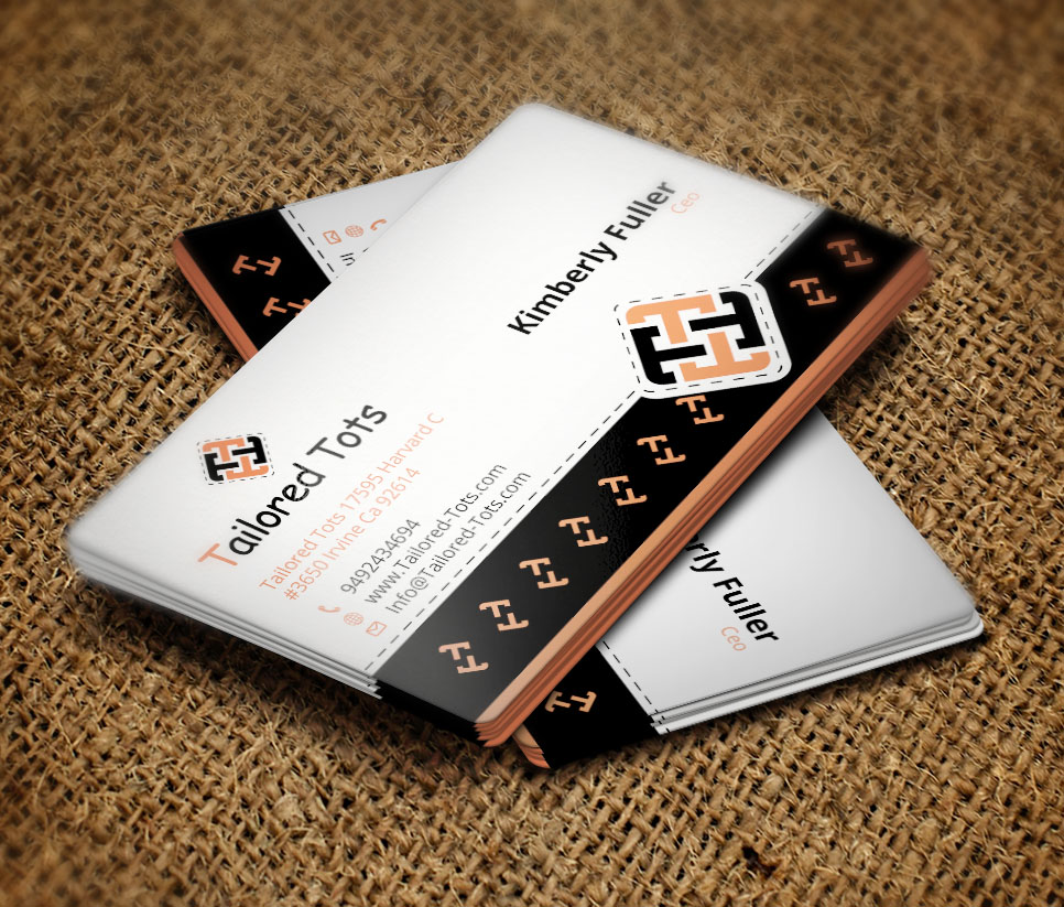 Business Card Design by Verified artistry (Design garden) for Tailored Tots | Design #6582923