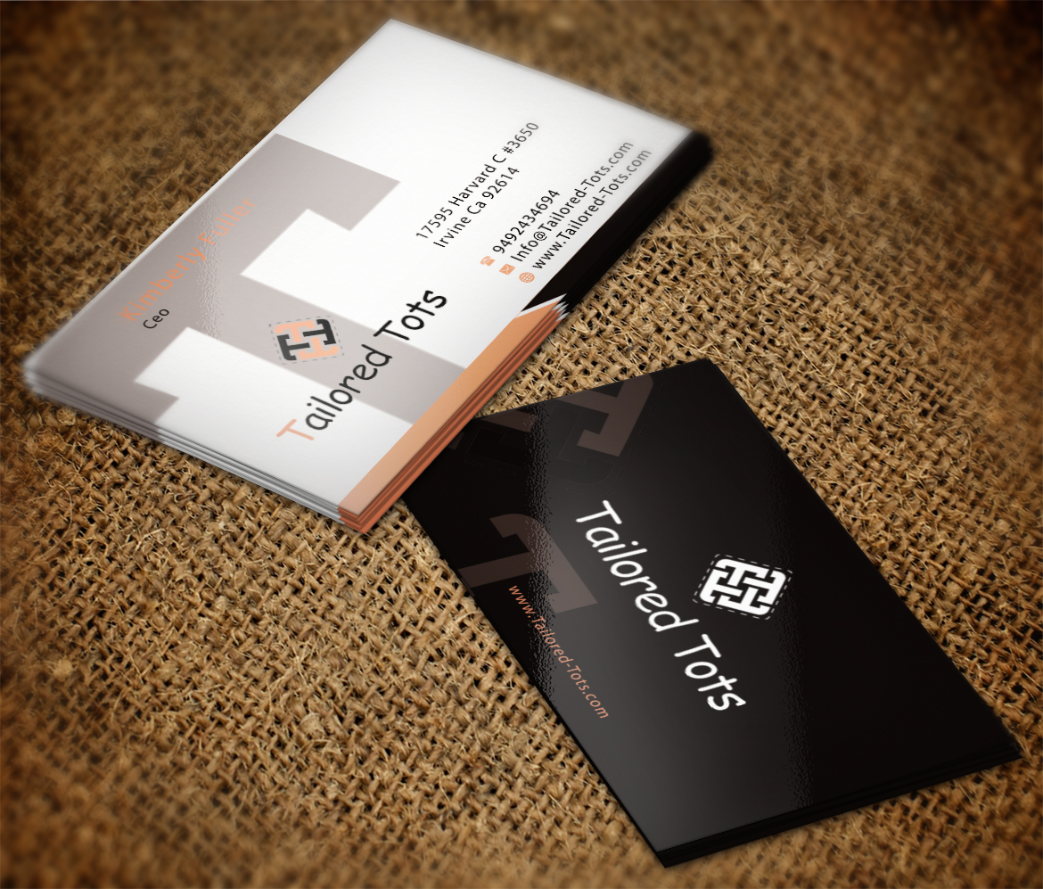 Business Card Design by AFHUN for Tailored Tots | Design #6581613