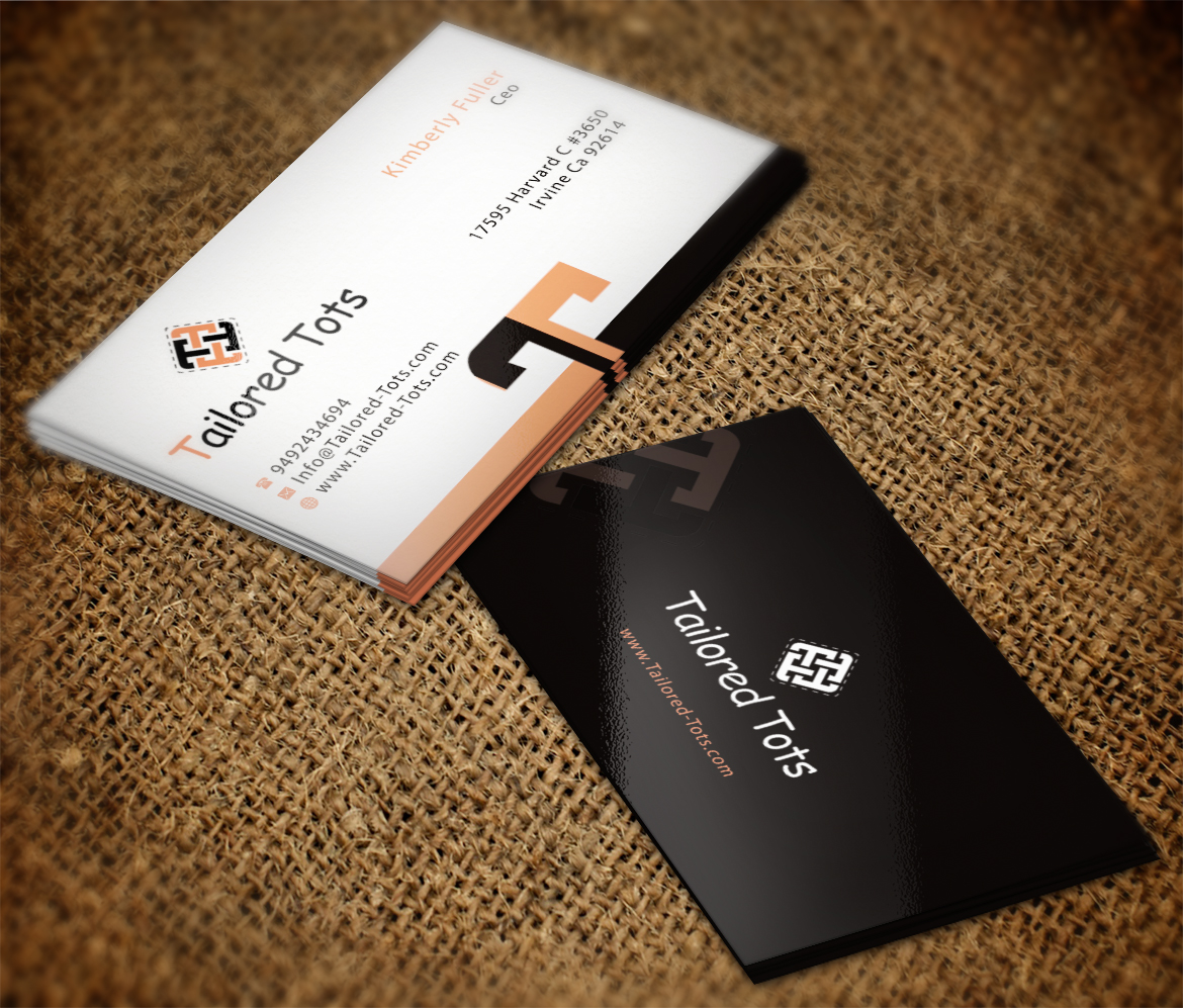 Business Card Design by AFHUN for Tailored Tots | Design #6581614