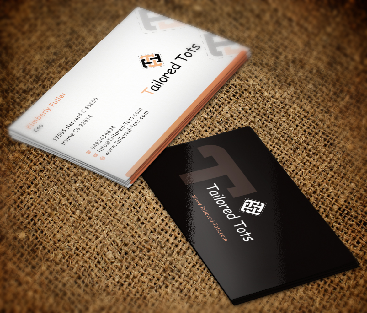 Business Card Design by AFHUN for Tailored Tots | Design #6581622