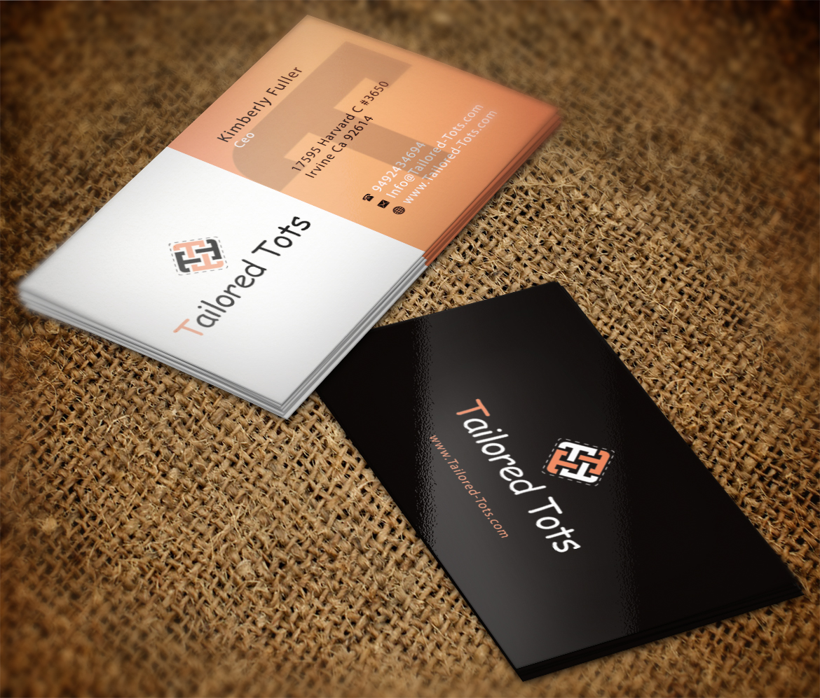 Business Card Design by AFHUN for Tailored Tots | Design #6581627