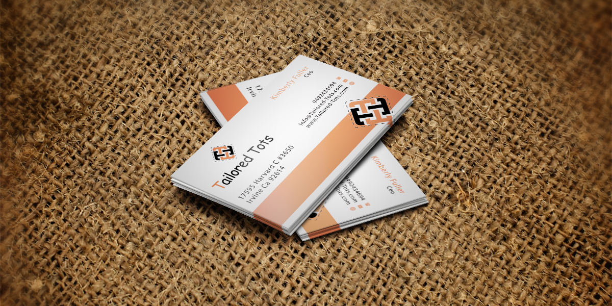Business Card Design by AFHUN for Tailored Tots | Design #6581631