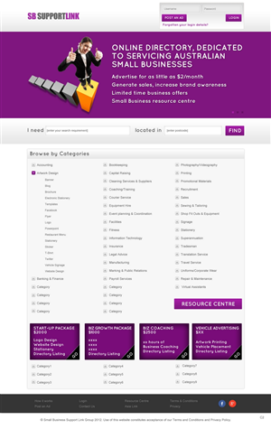 Web-Design von pb für Small Business Support Link | Design: #1721785