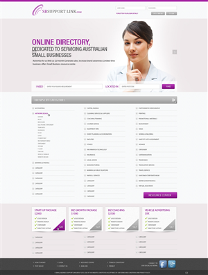 Web-Design von pb für Small Business Support Link | Design: #1721789