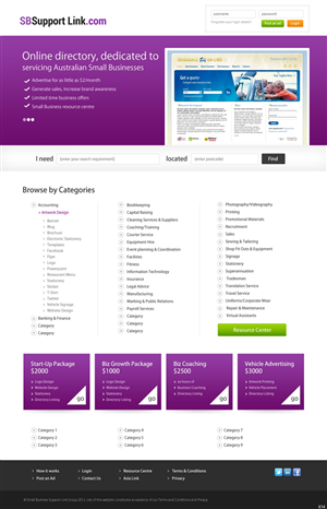 Web-Design von pb für Small Business Support Link | Design: #1721794