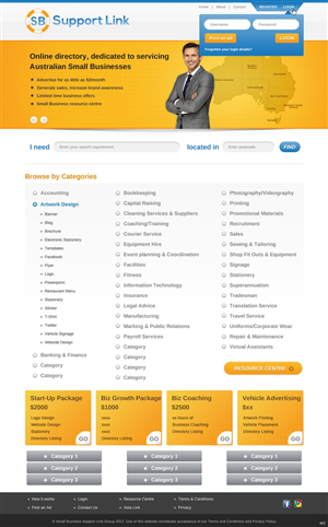 Web-Design von pb für Small Business Support Link | Design: #1721797