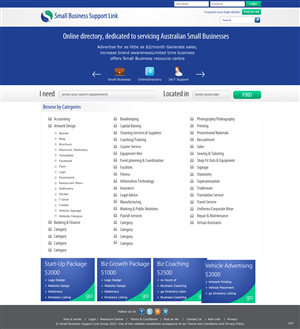 Web Design by pb for Small Business Support Link | Design: #1729497
