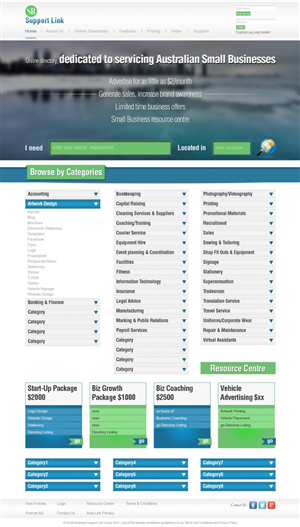 Web-Design von TechWise für Small Business Support Link | Design: #1743988