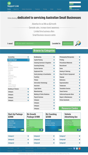 Web-Design von TechWise für Small Business Support Link | Design: #1743992