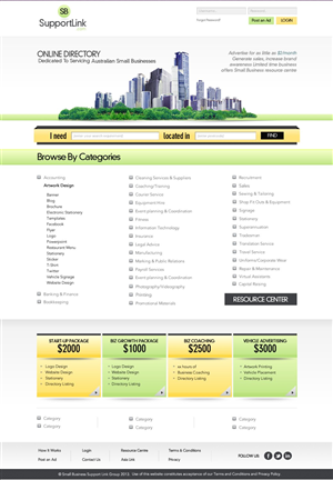 Web-Design von TechWise für Small Business Support Link | Design: #1757595