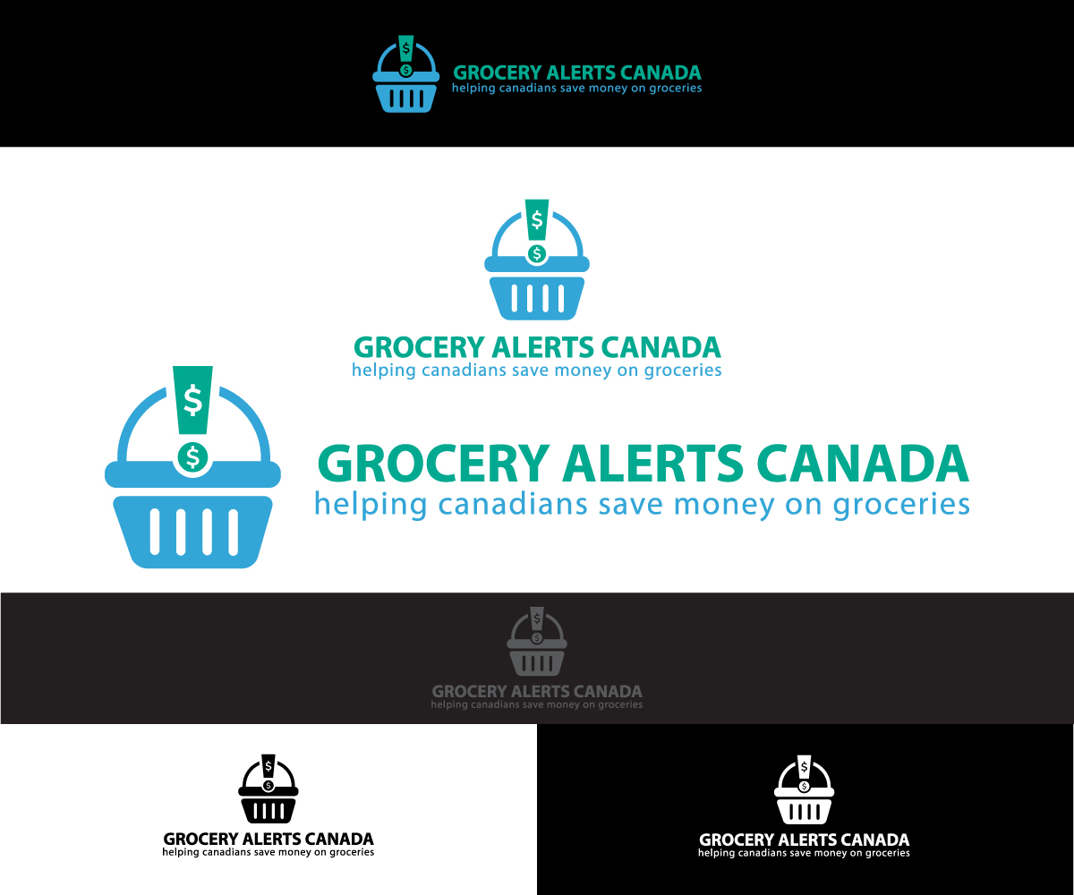 Diseño de Logo por sangeloenriquez para Grocery Alerts Canada | Diseño #6570489