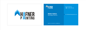 Business Card Design by The Pixelcraft Studio for Hafner Painting | Design: #2010737