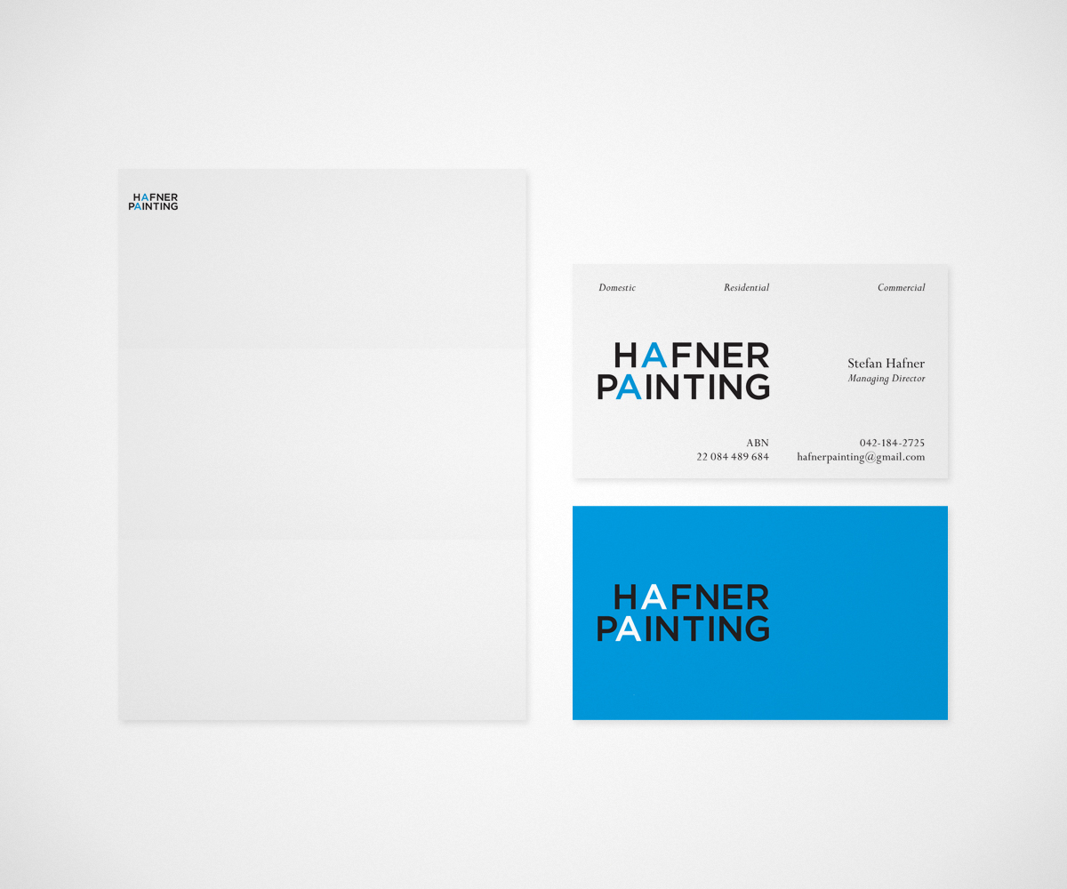 Business Card Design by ••• for Hafner Painting | Design #2012603