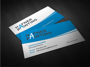 Business Card Design by Atvento Graphics for Hafner Painting | Design: #2010941