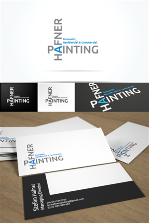 Business Card Design by Outright Group for Hafner Painting | Design: #2010021