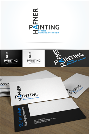 Business Card Design by Outright Group for Hafner Painting | Design: #2010335