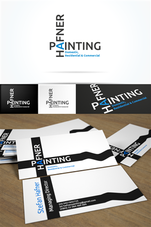 Business Card Design by Outright Group for Hafner Painting | Design: #2010337