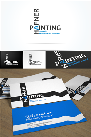 Business Card Design by Outright Group for Hafner Painting | Design: #2010886