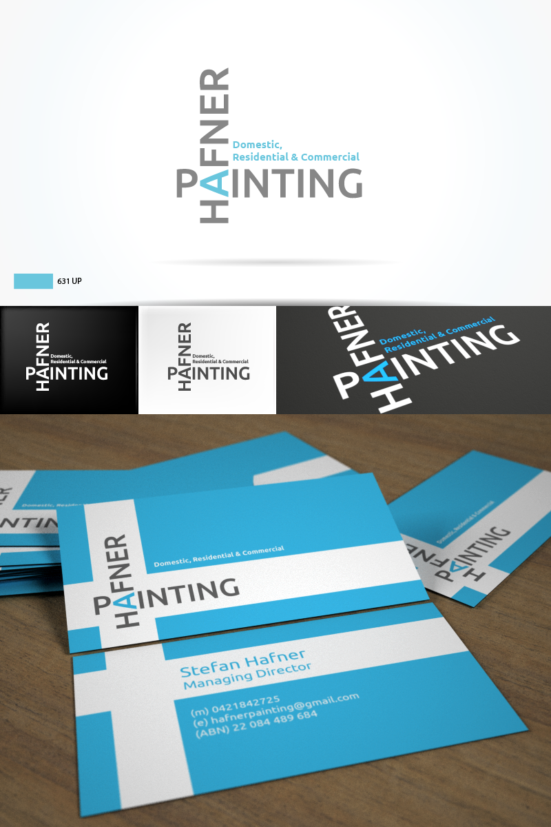 Business Card Design by Outright Group for Hafner Painting | Design #2011060