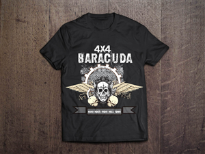T-shirt Design by chandrahalim for 4x4 Barracuda | Design #6578037