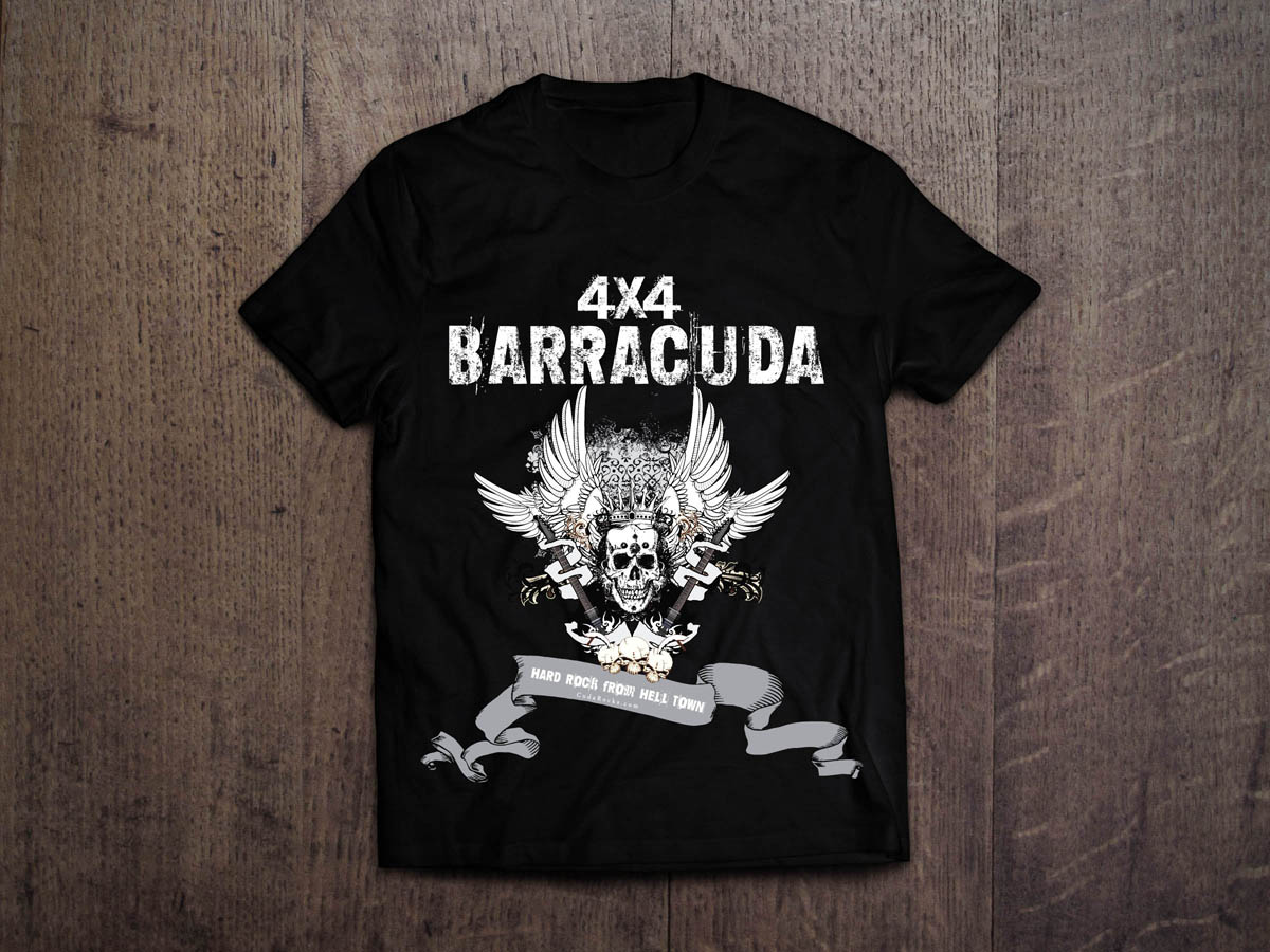 Diseño de Camiseta por chandrahalim para 4x4 Barracuda | Diseño #6584900