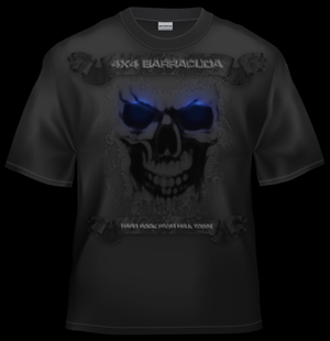 T-shirt Design by Nordic Designer for 4x4 Barracuda | Design #6582150