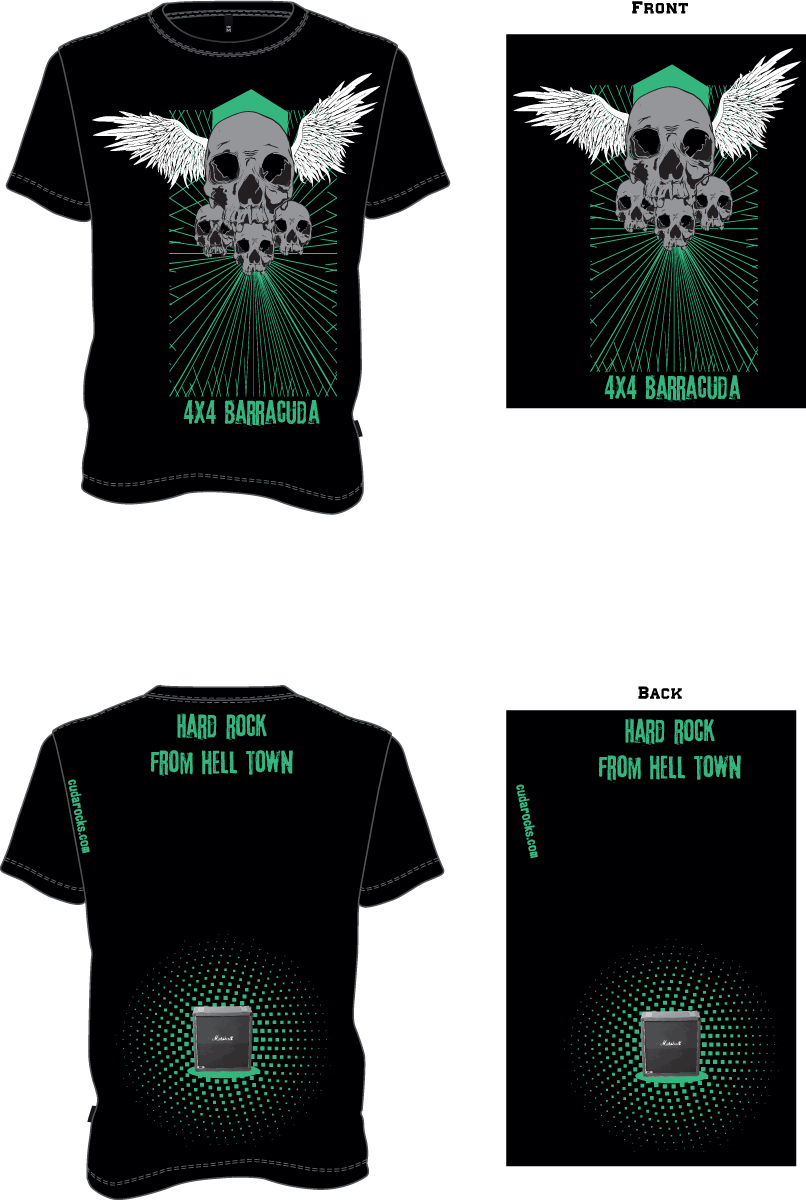 Diseño de Camiseta por BOWSKI para 4x4 Barracuda | Diseño #6575418