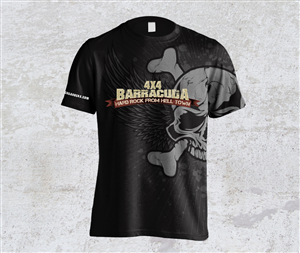 T-shirt Design by jholee for 4x4 Barracuda | Design: #6588117