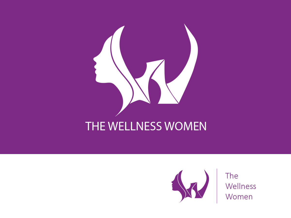 Modern Feminine Health And Wellness Logo Design For The Wellness 